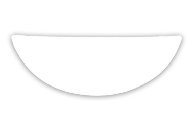 Aplique Concha da Maçaneta – Sandero – Duster – Peugeot 207 Branco