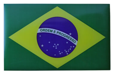 Bandeira Resinada do Brasil
